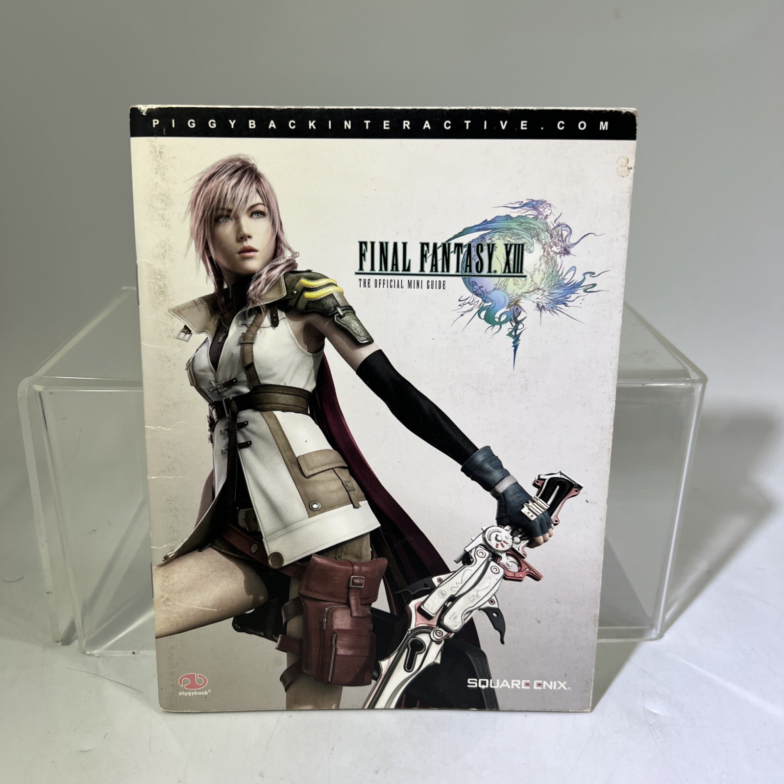 Final Fantasy XIII 13 Strategy Guide Book Manual Official Piggyback