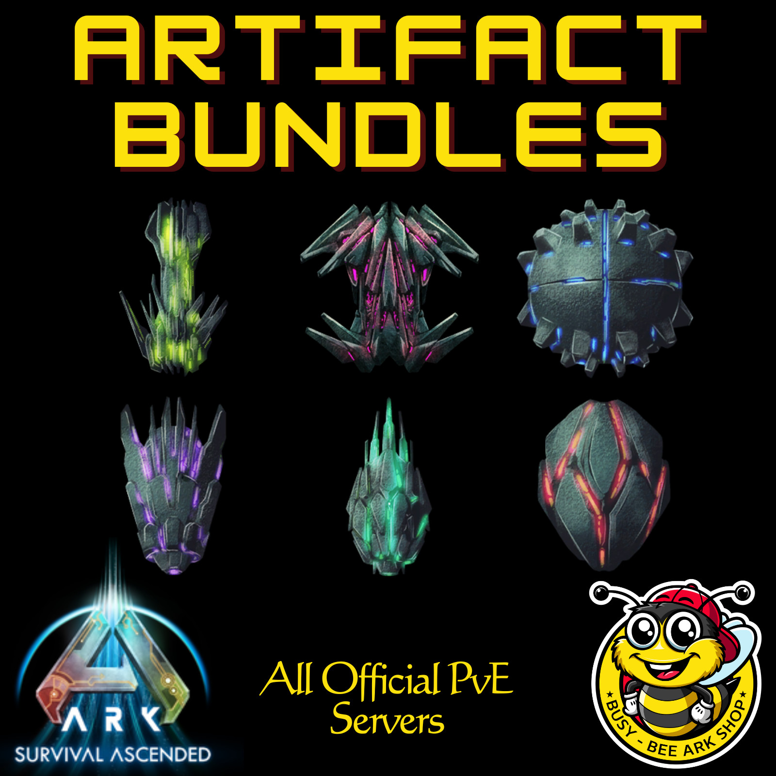 ARK-Survival-Ascended-PVE-Artifacts-PC/XBOX/PS5-ASA-BusyBee