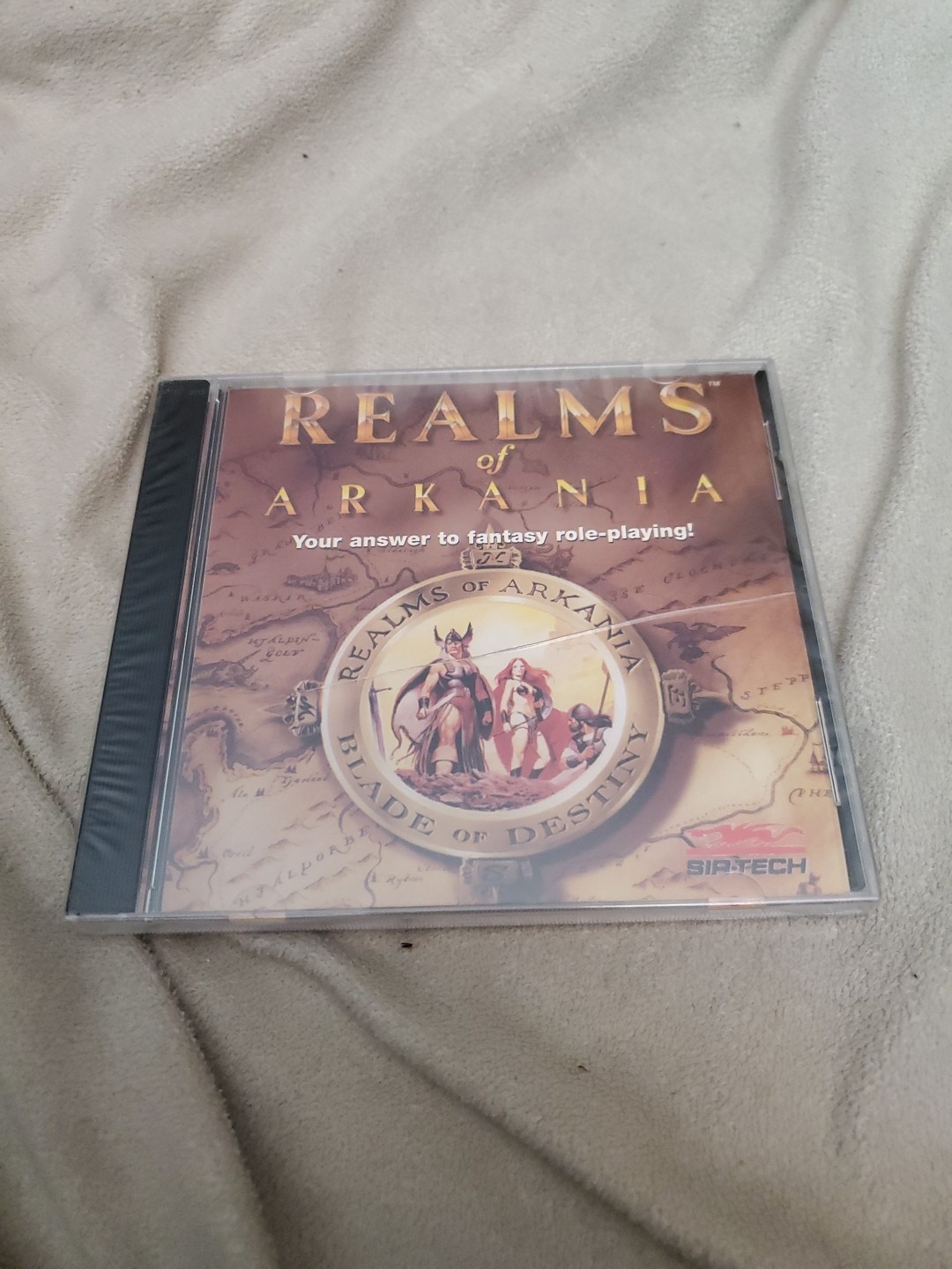 VINTAGE 1993 SIR-TECH - REALMS OF ARKANIA: BLADE OF DESTINY - (PC, DOS) - NEW