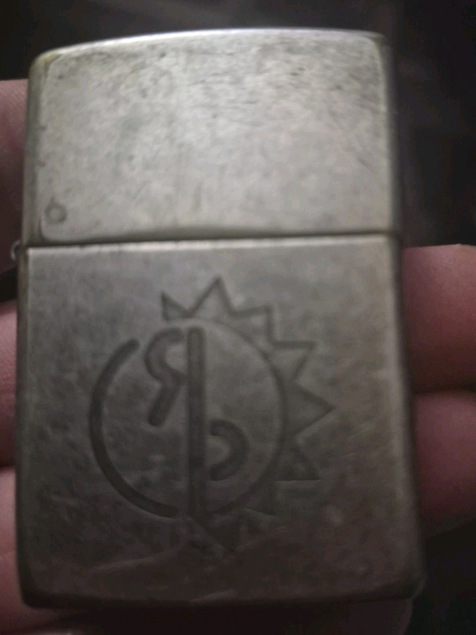 1999 Zippo Marlboro Ranch Party 2010/3400 Rare Antique Silver Plate