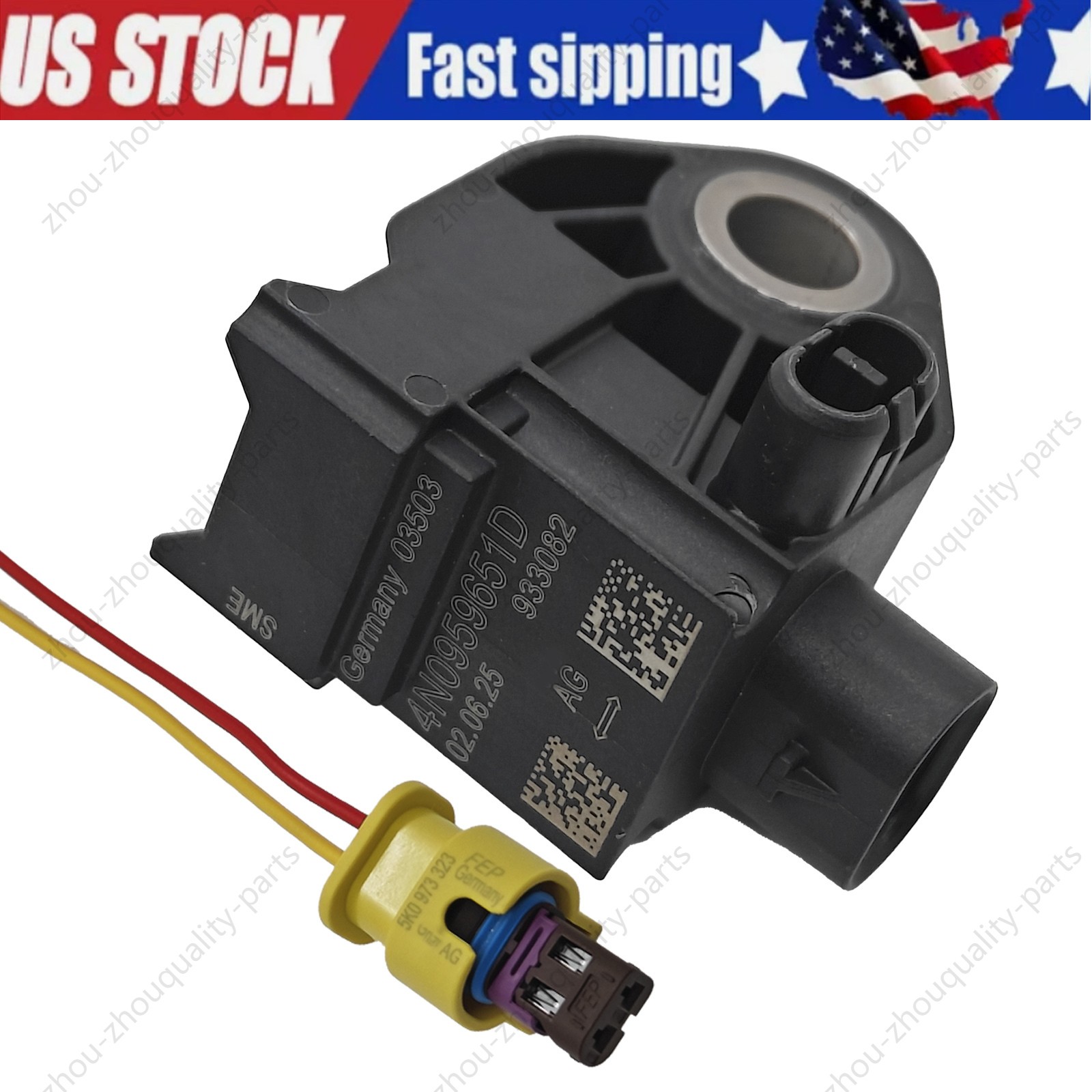 4N0959651D Continental Crash Sensor for Audi VW Porsche 9A795965100 [Front/Rear]