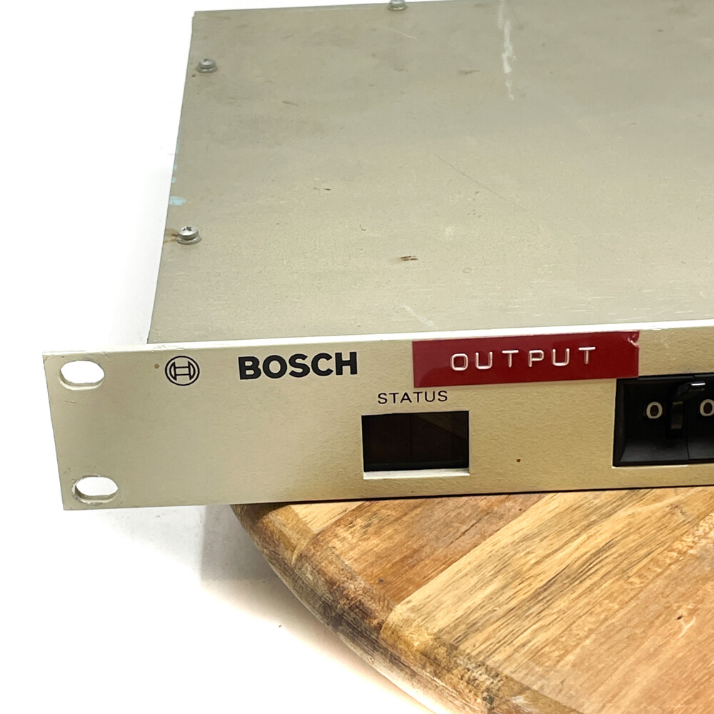 Bosch CP-1404/2 Dual Channel Control Panel Unit 1U Rack Mountable