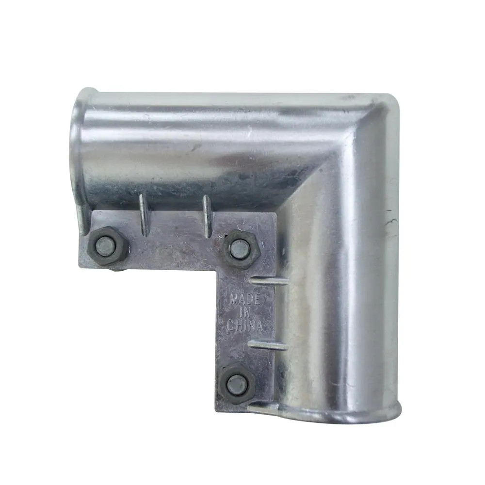 Chain Link Fence Gate 1-3/8 In. X 1-3/8 In. Aluminum Elbow with Nut and Bolt