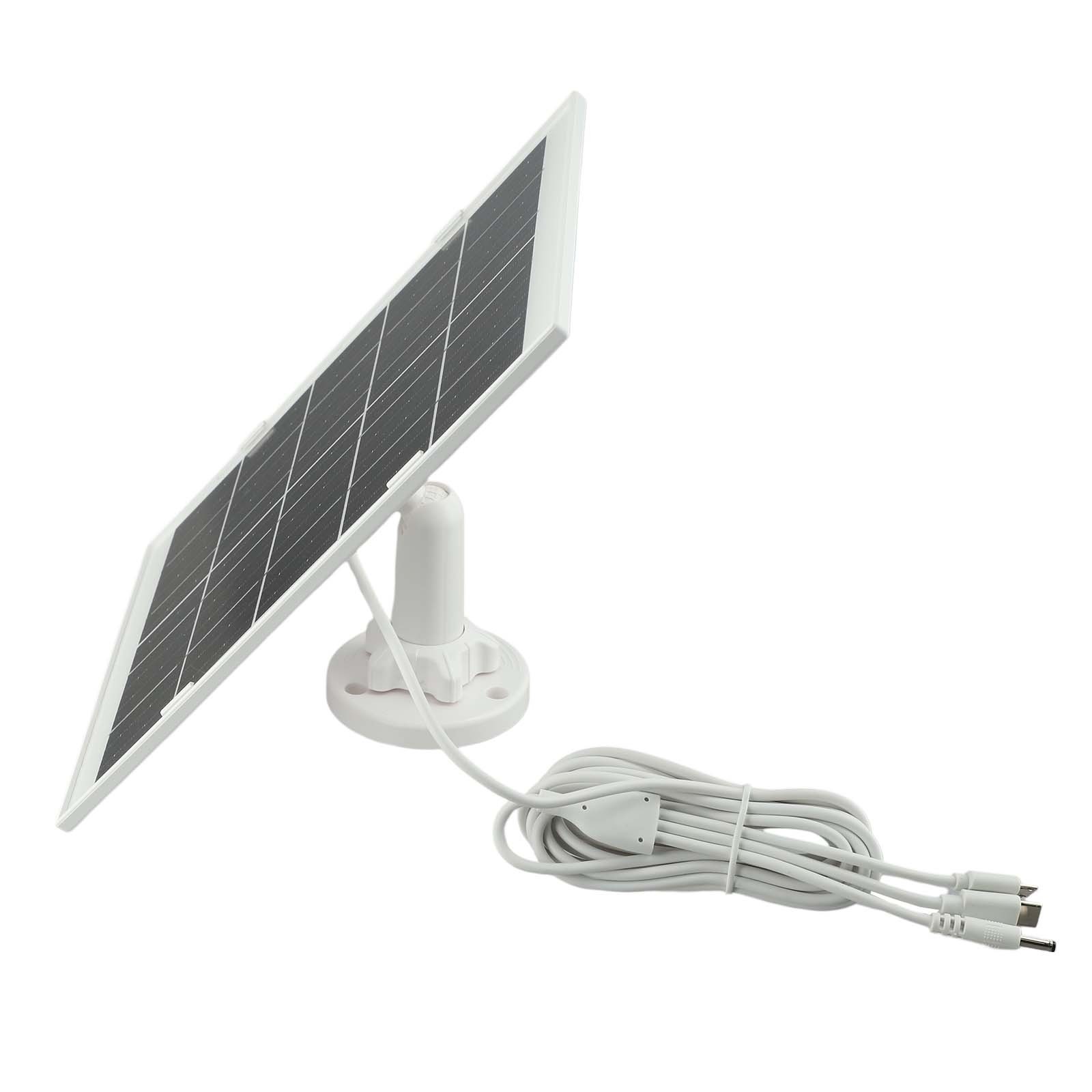 Energy Efficient Solar Charging Solution Designed for Camera Use Outdoors