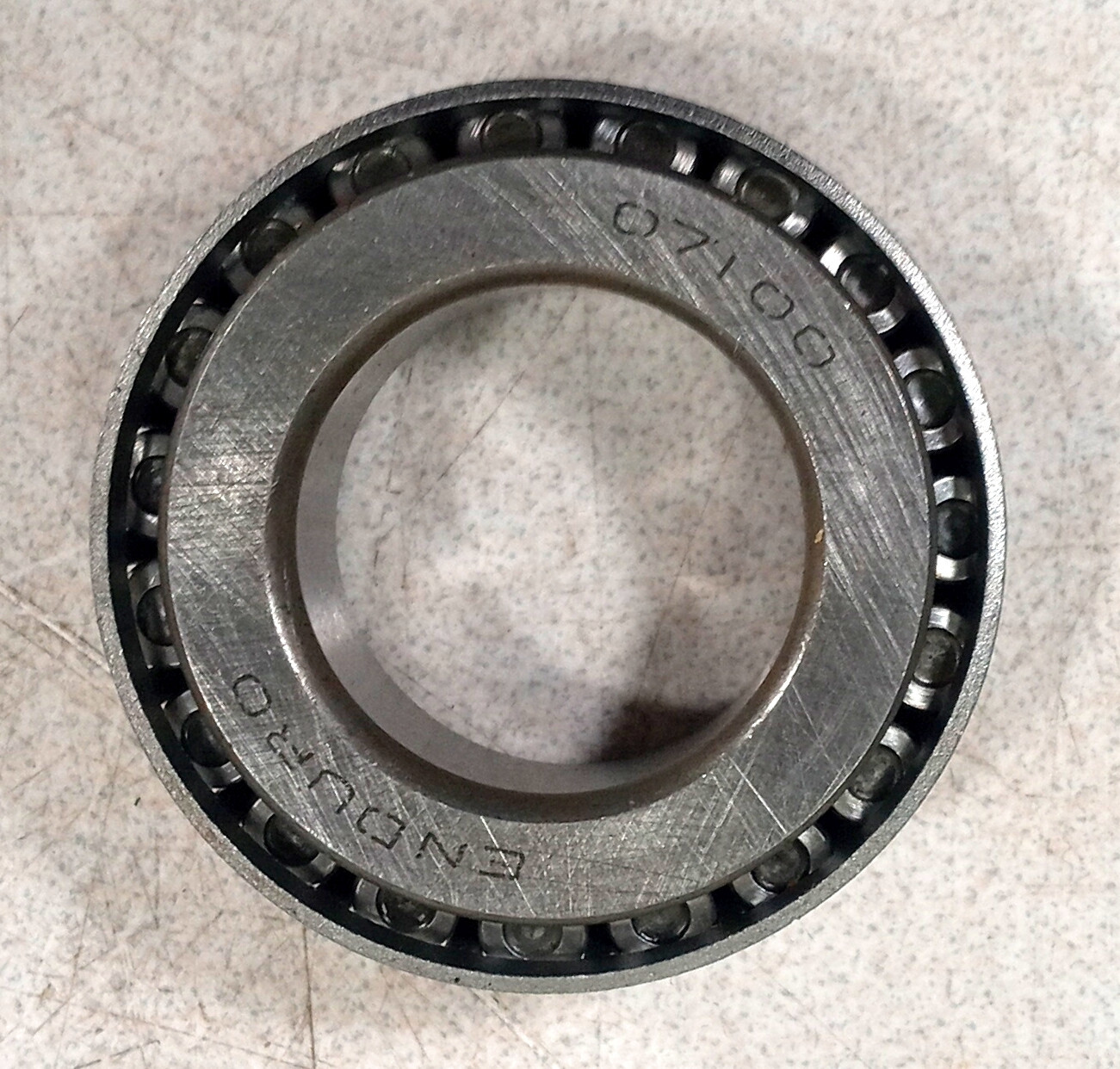 1 NEW ENDURO 07100 TAPERED ROLLER BEARING CONE NNB ***MAKE OFFER***