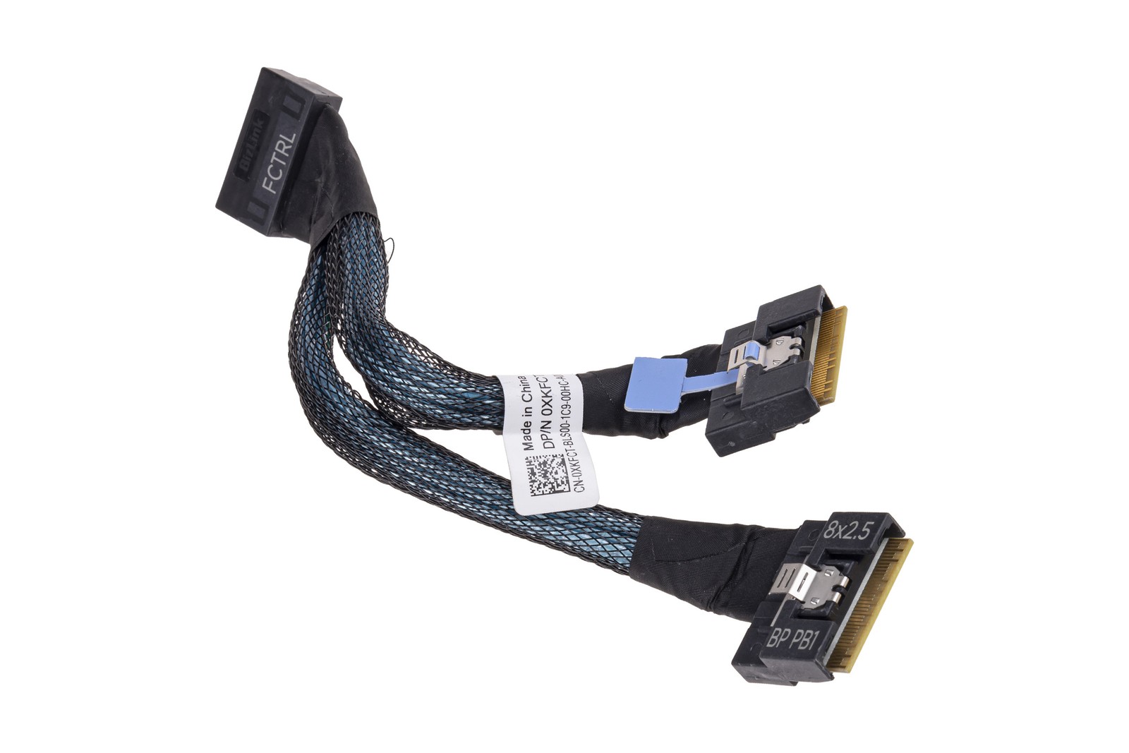 NVMe cable Dell R750/R7525 8/16x2.5 NVMe FCTRL to 8x2_5_BP_PA1/PB1 XKFCT