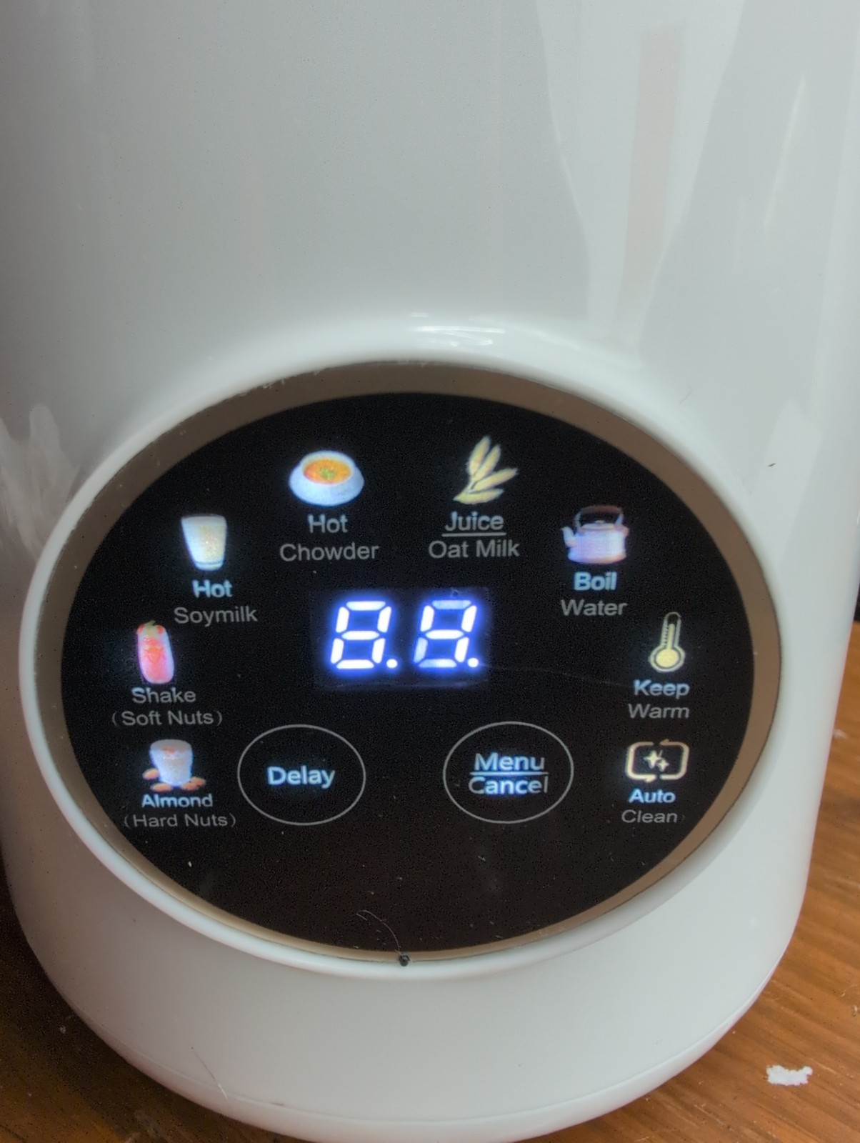 HANXI HX-D01 Multi-Functional Nut Milk Maker 600W Mini Soy Soup Maker White