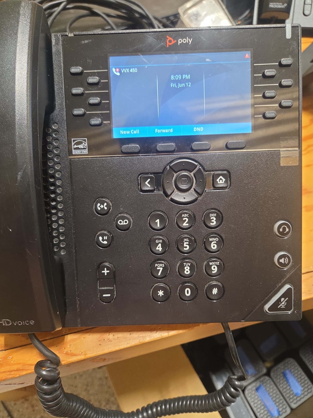 Polycom VVX 450 Corded Telephone
