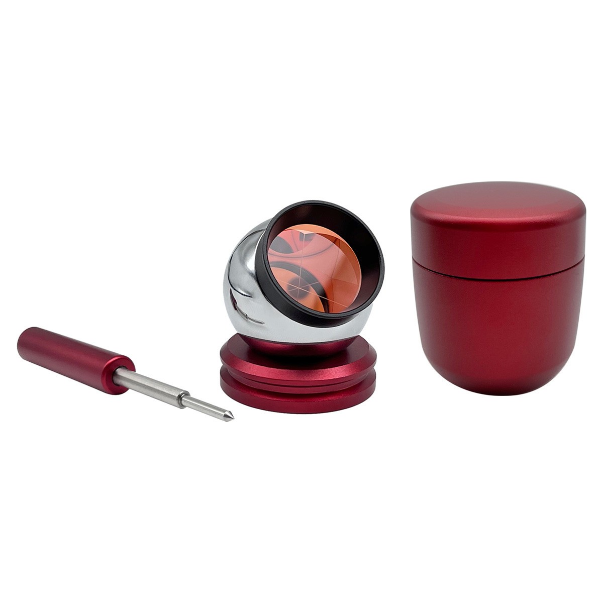 Copper Coated Reflective Sphere 1.5inch with Magnetic Base For Total Station