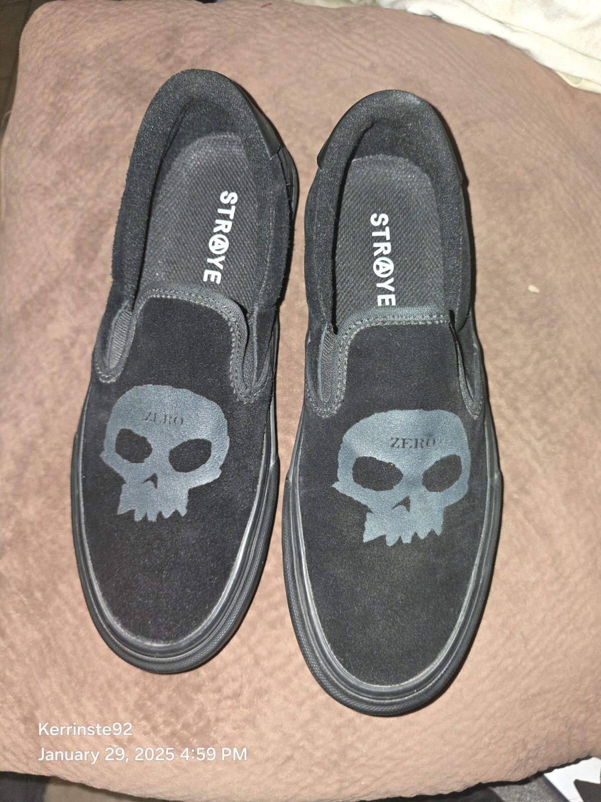 STRAYE Skate Shoes ZERO Ventura SKATEBOARD SHOES Sz Mens 9 Womens 10.5
