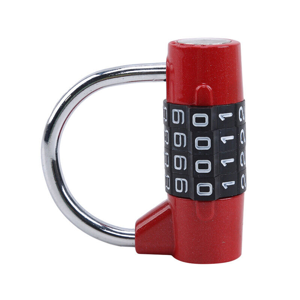 4-Digital Combination Lock Security Padlock Zinc Alloy Waterproof Number Lock