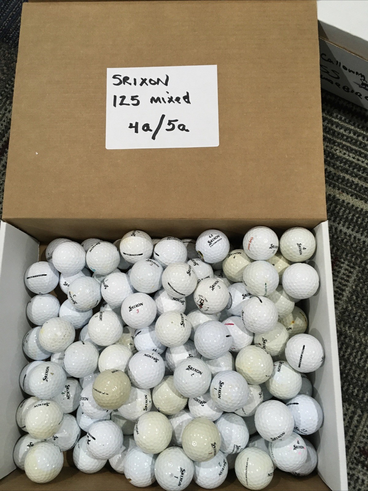 125 Premium AAAA SRIXON Used Golf Balls! See Pics!