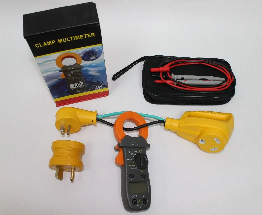 Extech 30 AMP AC Current RV Generator Line Splitter for Clamp Meter Separator