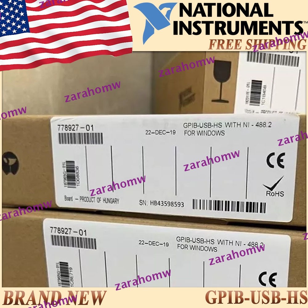 1x For National Instruments NI GPIB-USB-HS Interface Adapter IEEE 488 Controller