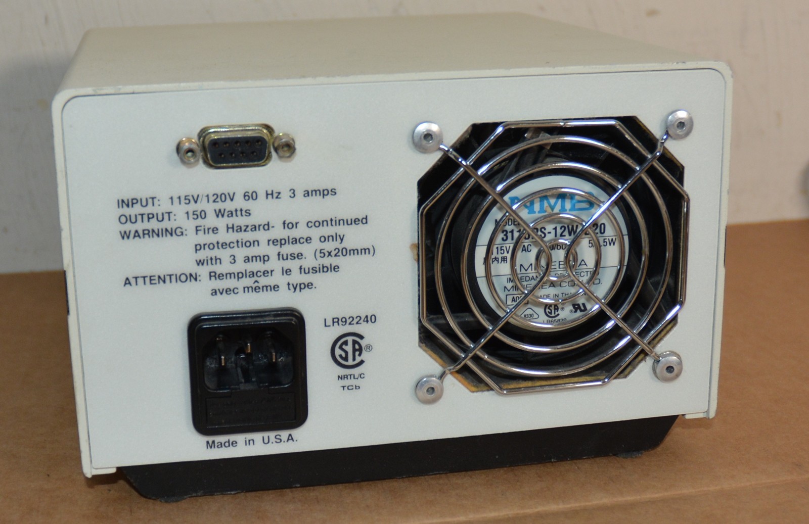 Fostec 8375 Fiber Optic Light Source Illuminator w/ Ring Light Fits Leica
