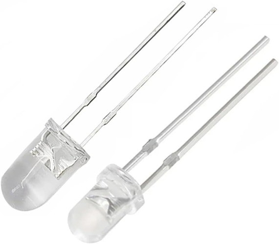 70pcs 7 Colors 5mm Blinking LED Diodes White Warm White Red Blue Green Yellow