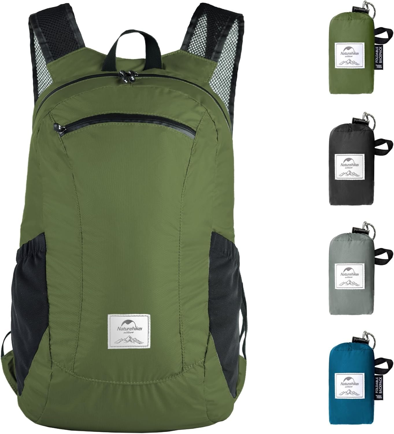 18L Lightweight Hiking Daypack, Waterproof Camping Packable Backpack Ultralig...
