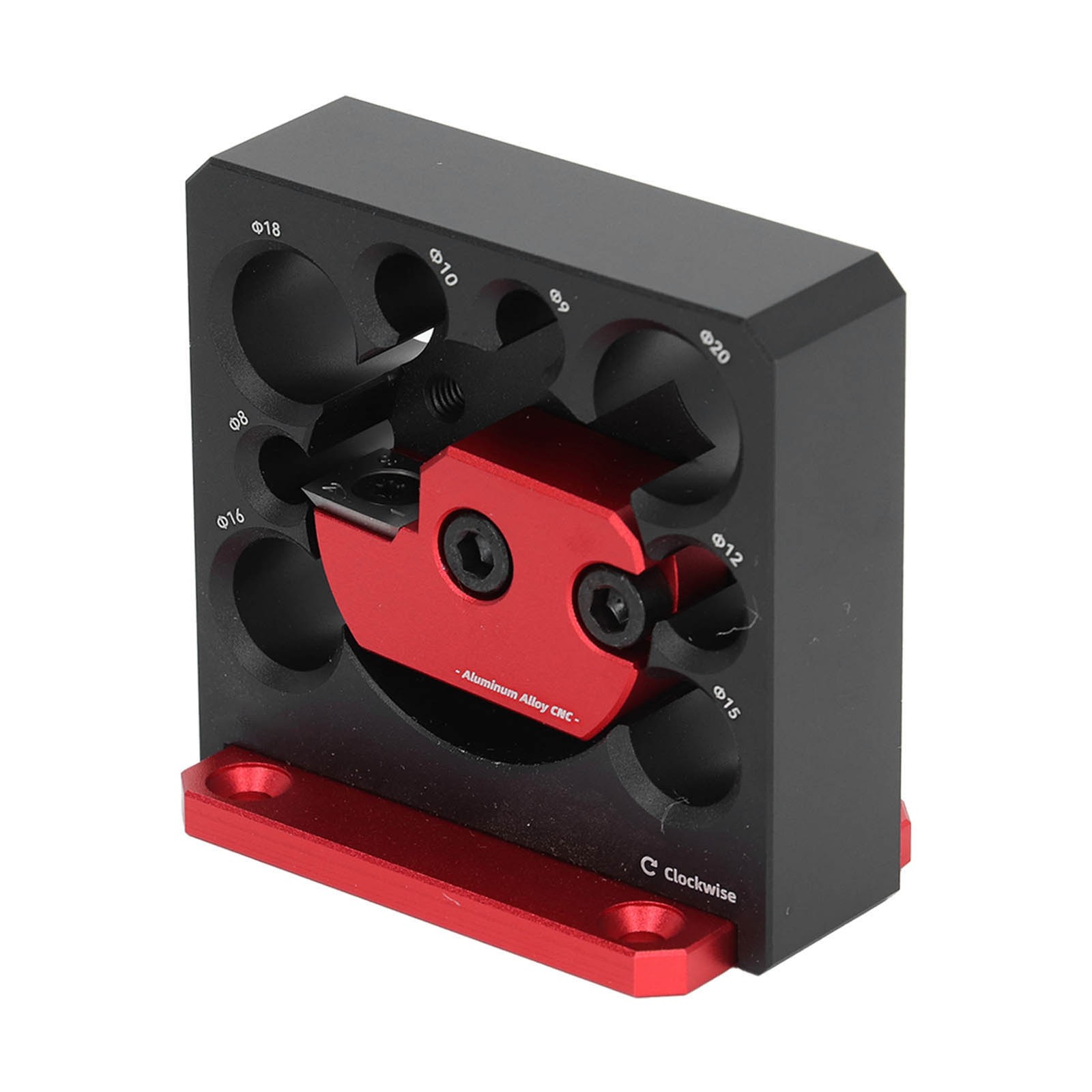 Dowel Maker Jig Adjustable 8 Hole Electric Drill Milling Solid Wood Round Ro SET