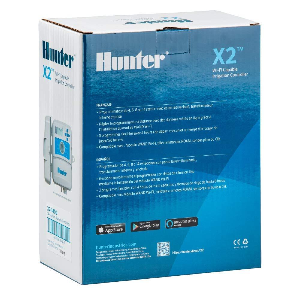 Hunter Hydrawise X2-800 Outdoor Irrigation Controller (8 Station) WiFi Capable