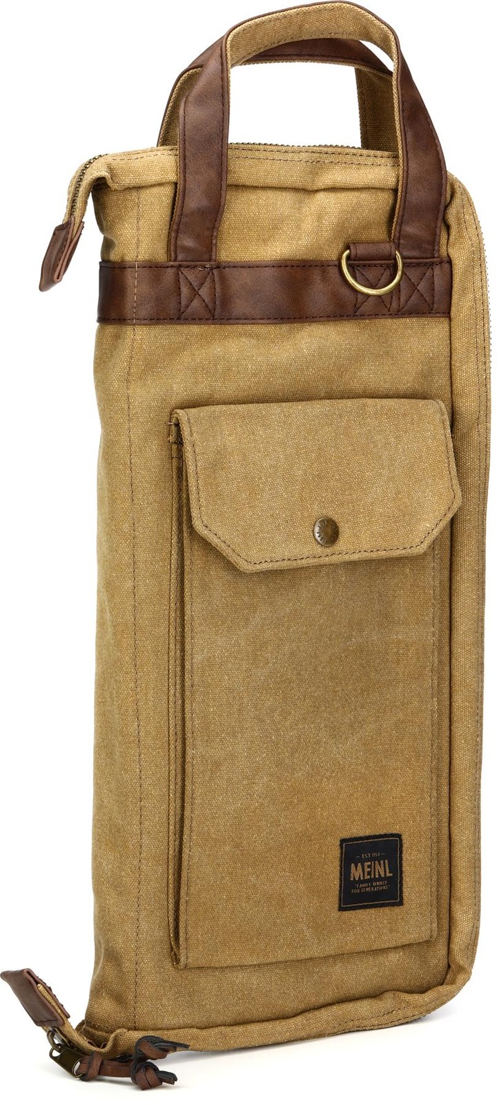Meinl Cymbals Waxed Canvas Drumstick Bag - Khaki (3-pack) Bundle