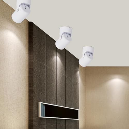 7W Indoor Led Spotlight Adjustable Ceiling Downlight Surface Mounted Cob