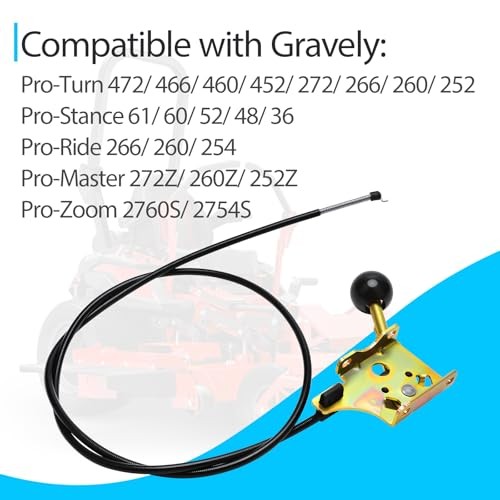 06900412 Throttle Control Cable Compatible with Pro-Turn Pro-Stance Pro-Ride