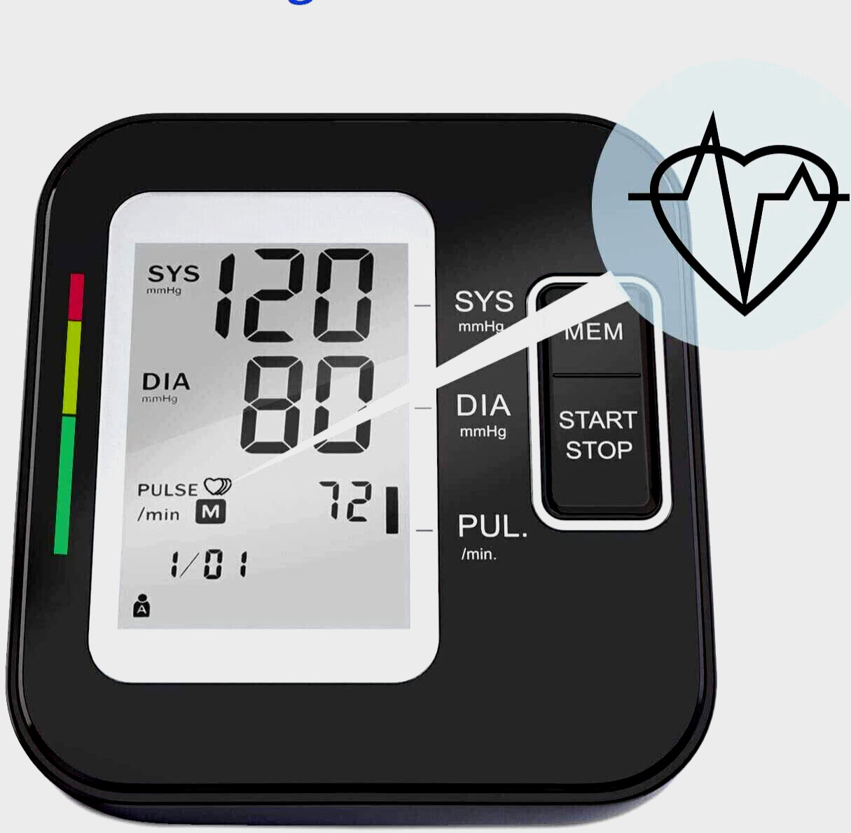 NEW Blood Pressure monitor. Automatic Upper Arm Blood Pressure Monitor BP Cuff,