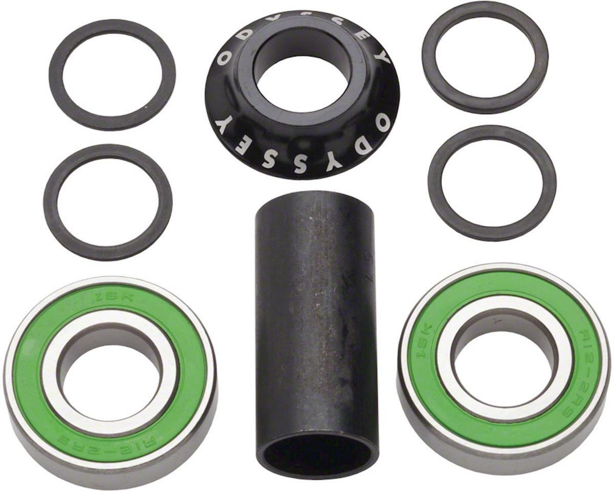 Odyssey Mid Bottom Bracket (Black) (19mm) [ODC-102-BK]