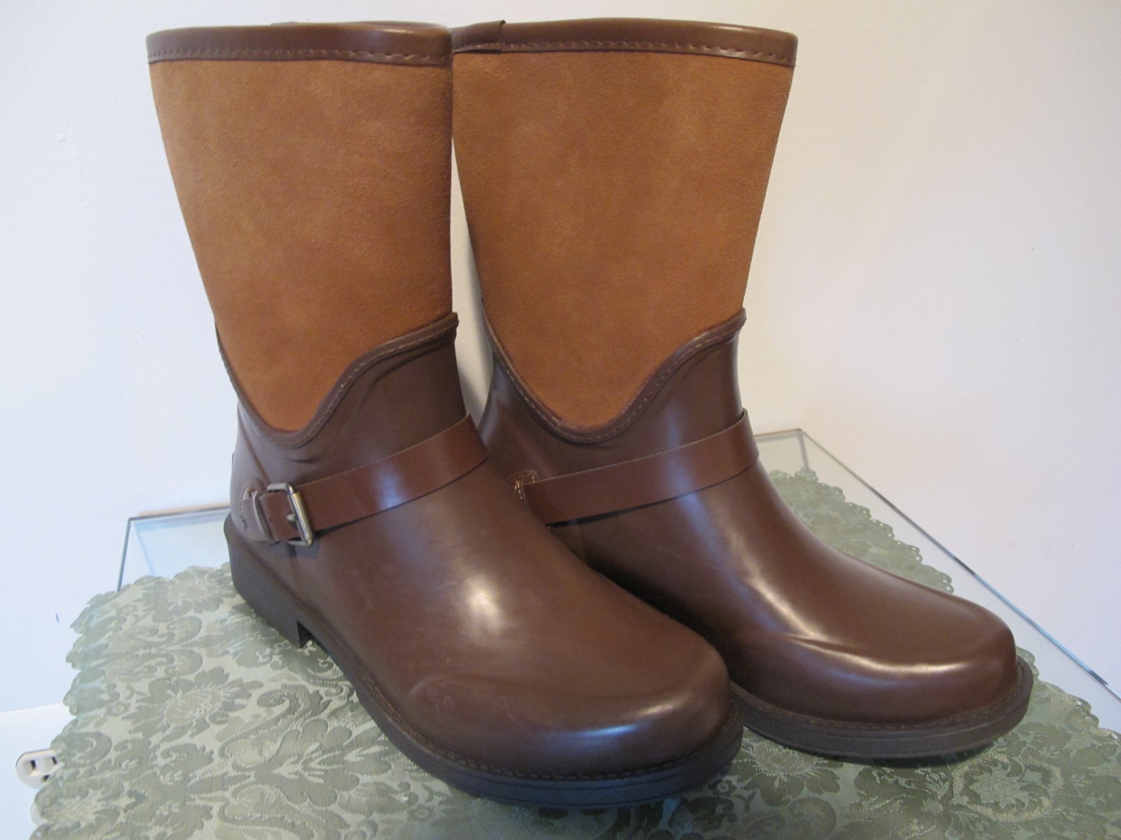UGG Australia women's brown waterproof round toe New boots