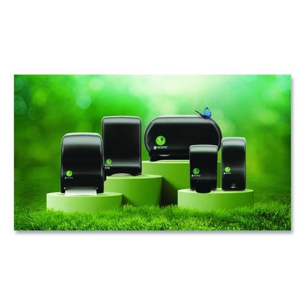 San Jamar R2000REBK Ecological Green Tissue Dispenser - Black New