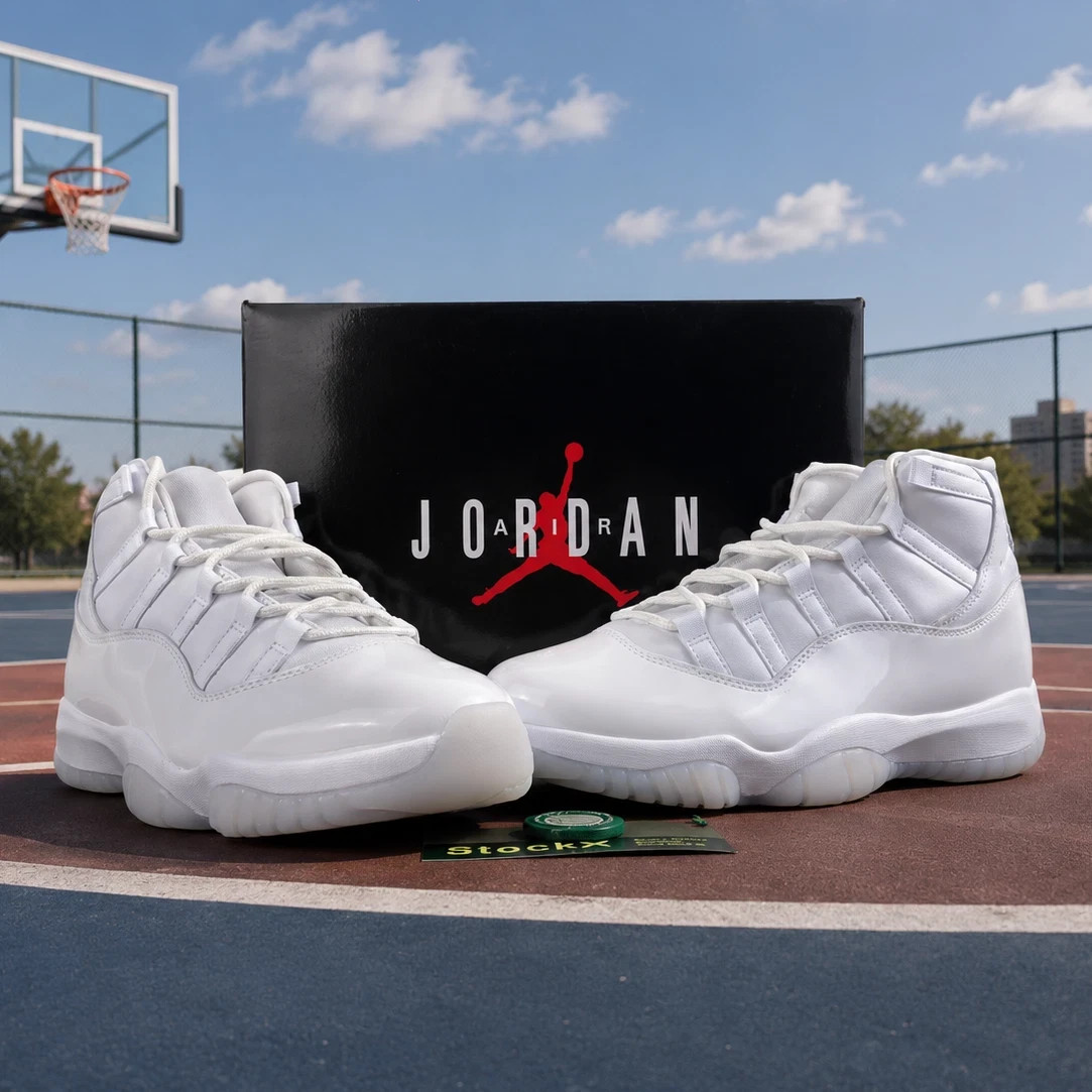 Men's All Size US CDG Jordan 11 Pack White IV7639-100 7-12