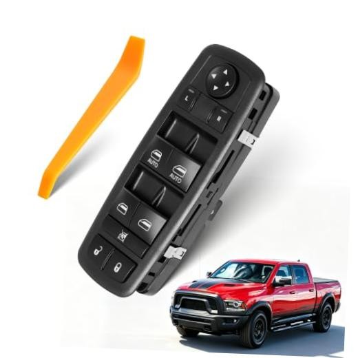 Window Switch, Left Door Master Power Window Switch Fit for 2011-2019 Dodge
