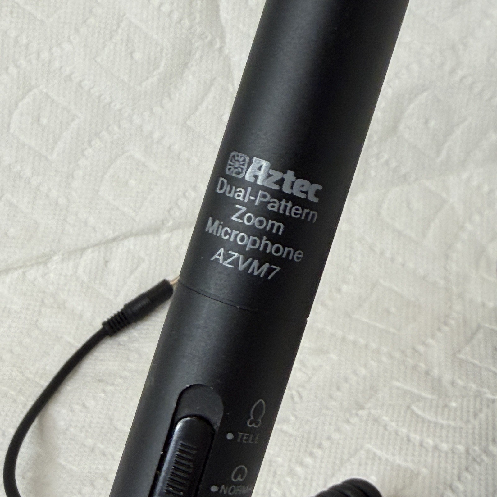 Dual Pattern Zoom Microphone AZTECH AZVM7 Works Well VIntage