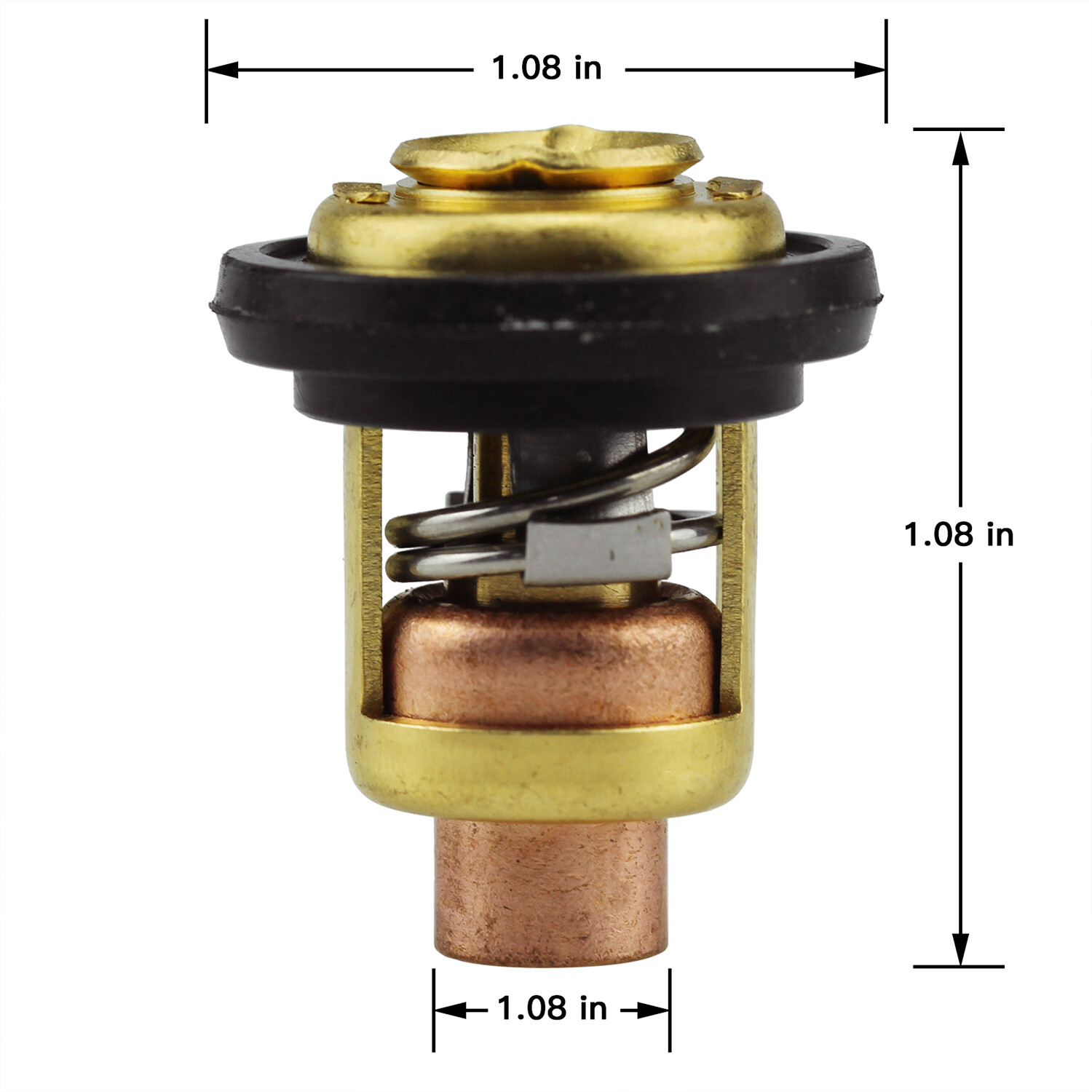 50°C 122°F Thermostat 688-12411-10-00 for Yamaha 25 30 75 80 85 90 HP Outboard