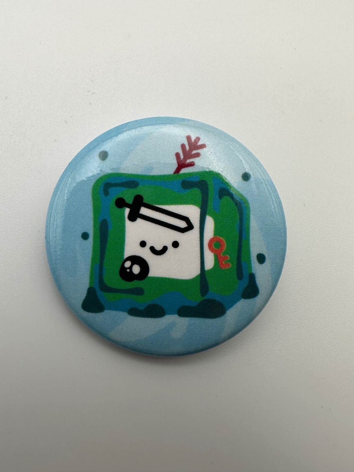 SDCC 2023 EXCLUSIVE Hasbro Pulse D&D Gelatinous Cube Promo Button