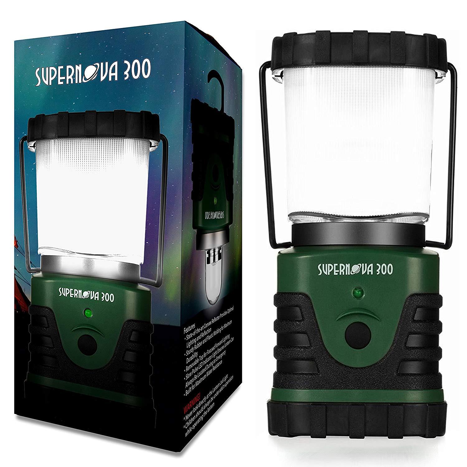 Supernova 300 Lumens Ultra Bright LED Camping and Emergency Lantern OPENBOX