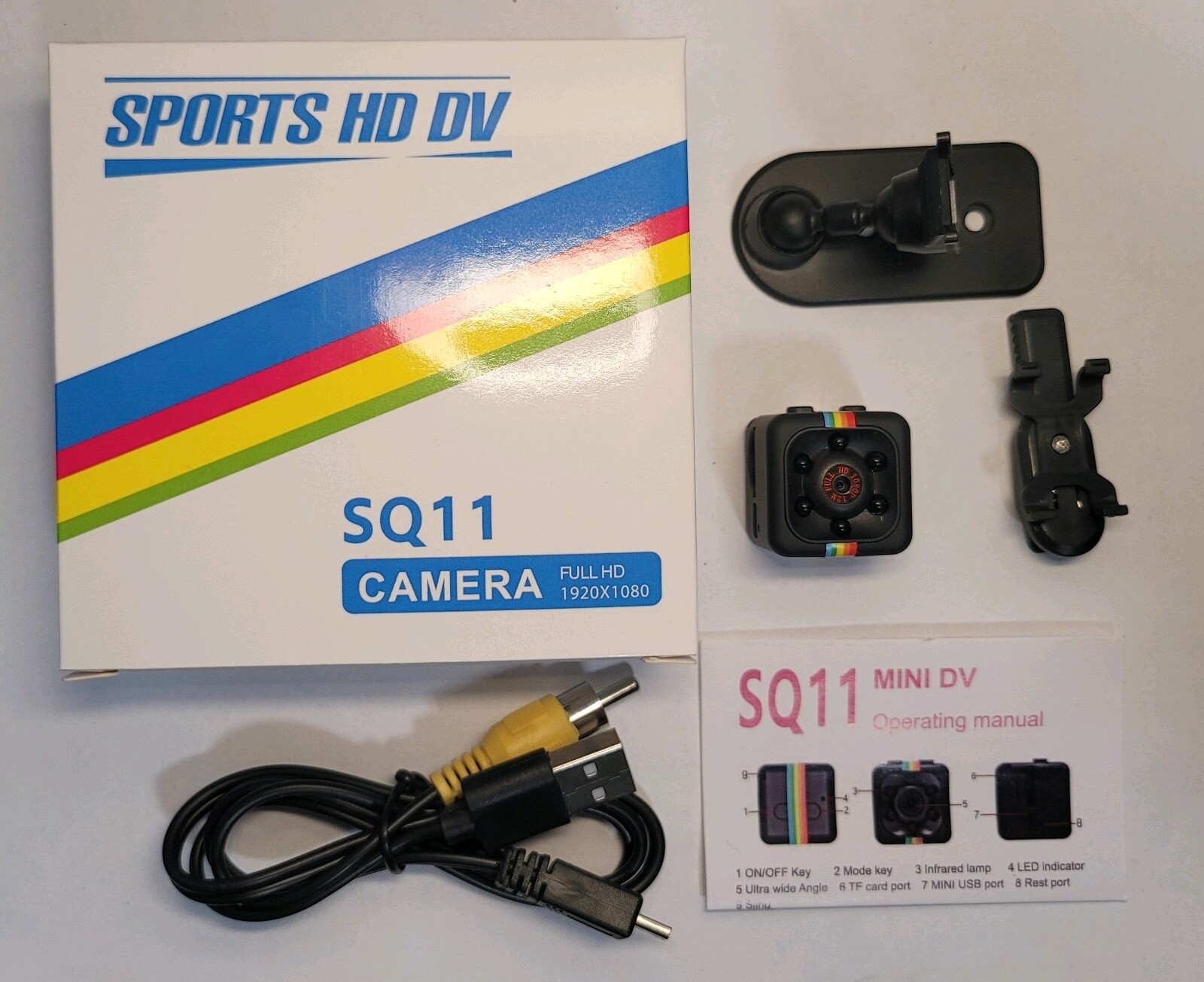 Mini Camera 1080P Portable Small HD Nanny Cam Night Vision and Motion activated