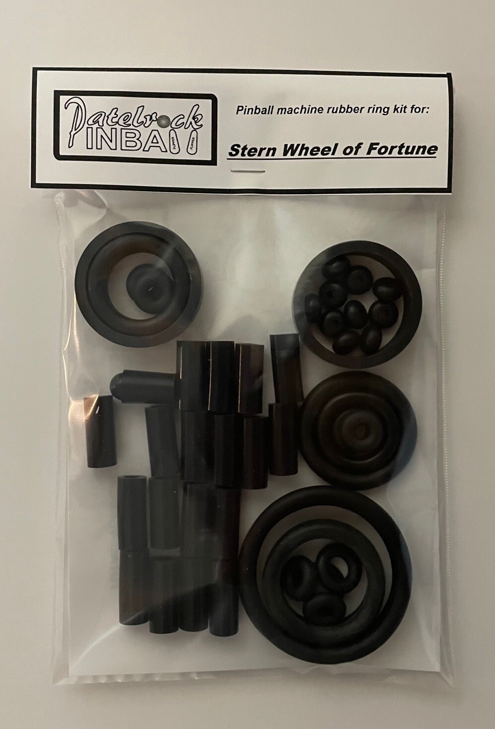Stern Wheel of Fortune WOF Pinball Rubber Ring Kit **Customize Your Kit**
