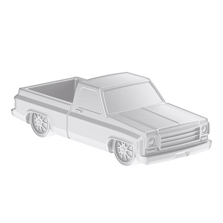 United Pacific 99261 1973 1987 Chevy Truck Solid Die Cast Paperweight Pearly Whi