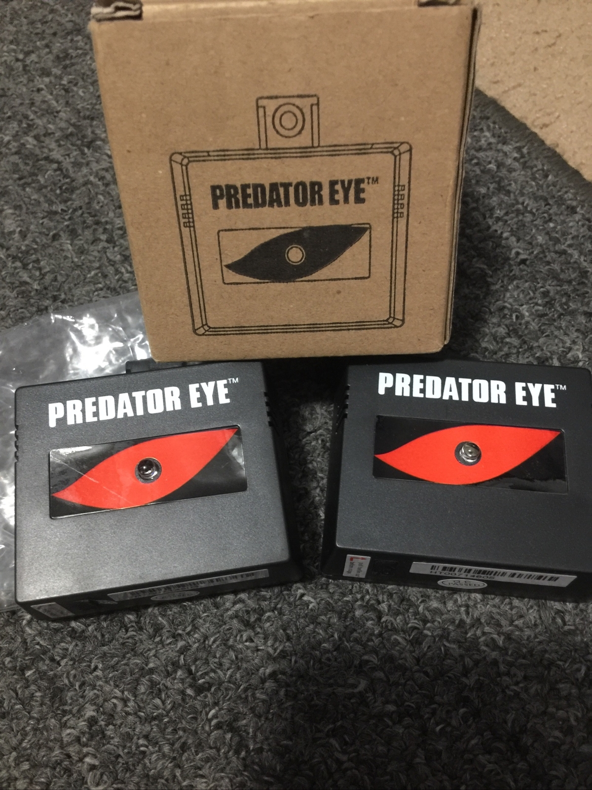 Predator Eye Night Guard Solar Infestation Nighttime Nocturnal Animal Repel 2pk