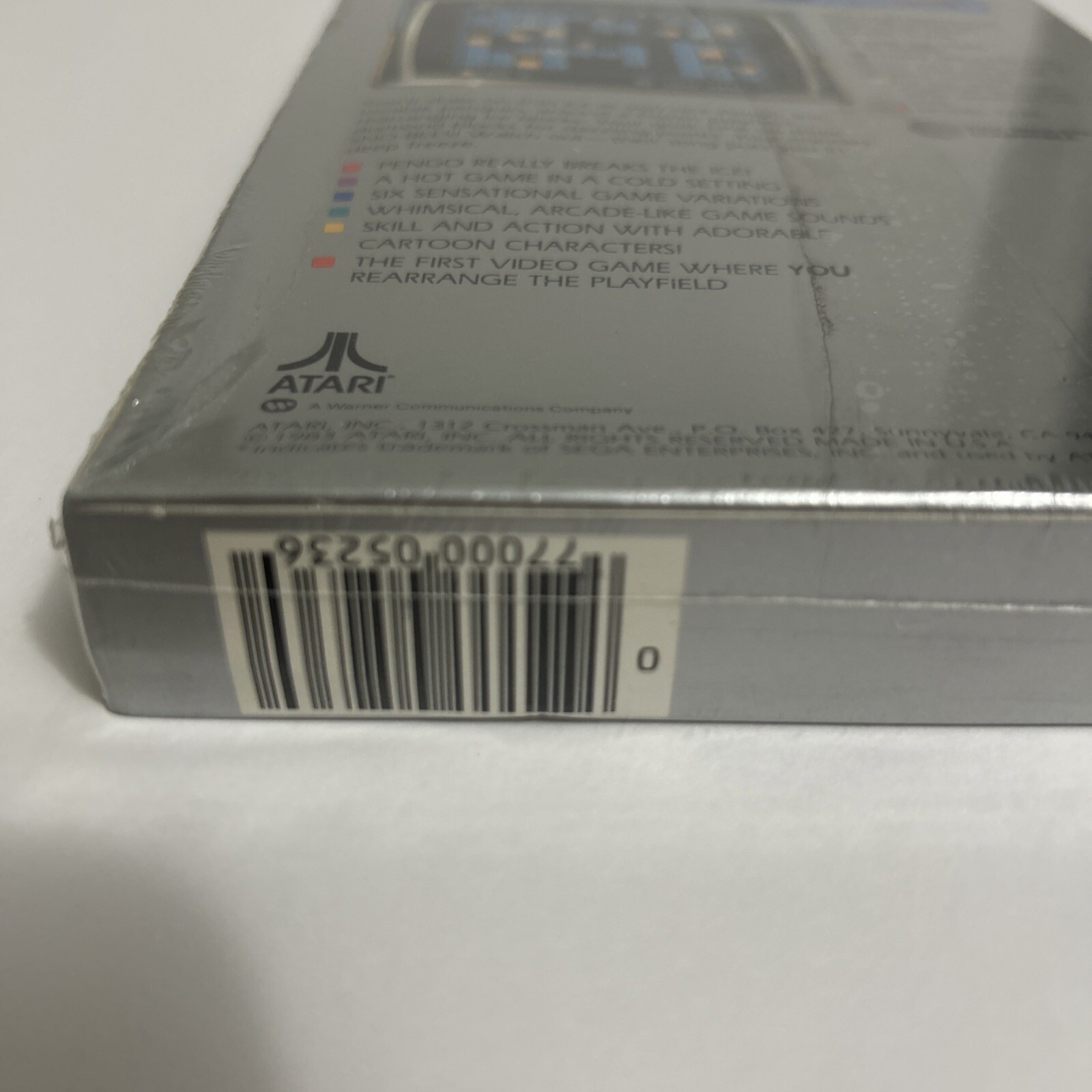 Pengo video Game Atari 1983 SEALED With Case