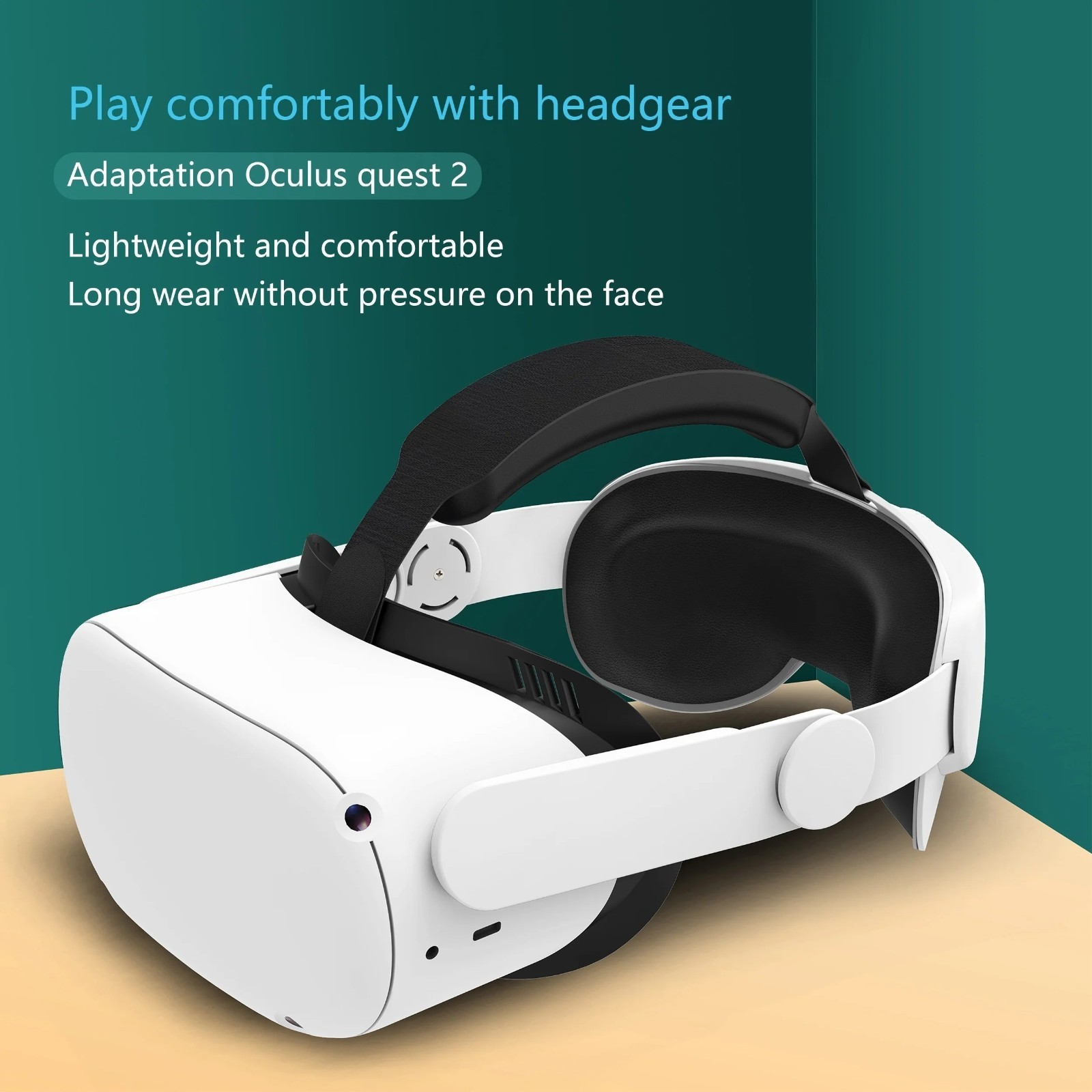 Adjustable Head Strap for Meta/Oculus Quest 2 Comfort Elite Replacement - USA