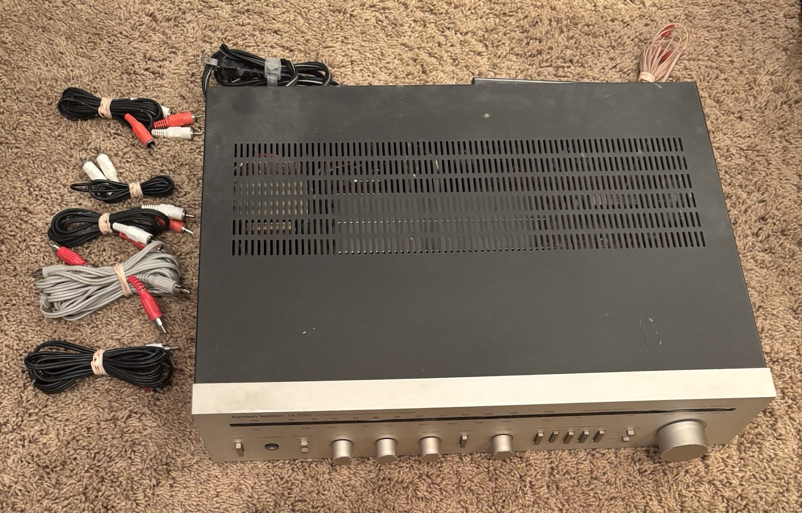 Harman Kardon hk330i Powers On -untested- As Is W/ Original Box