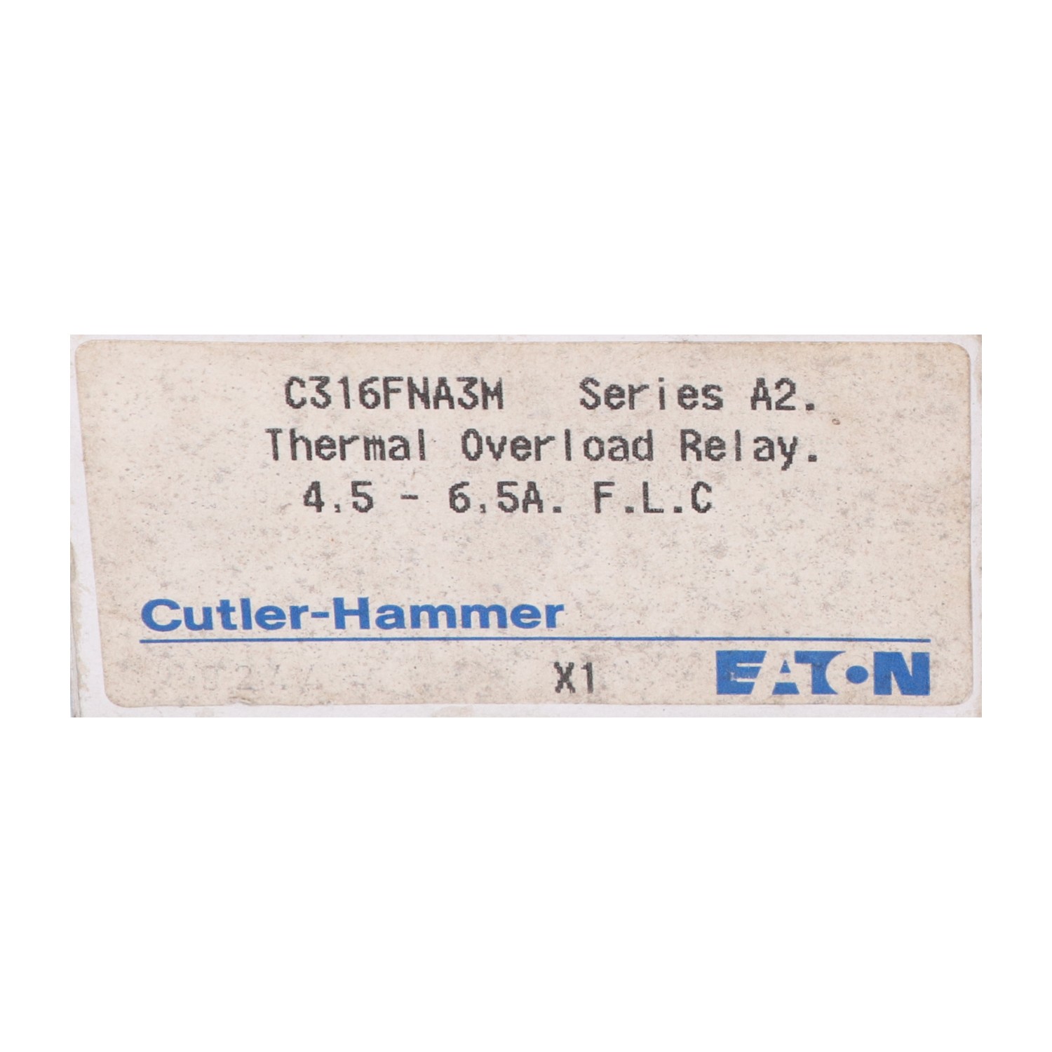 Eaton C316FNA3M New NFP