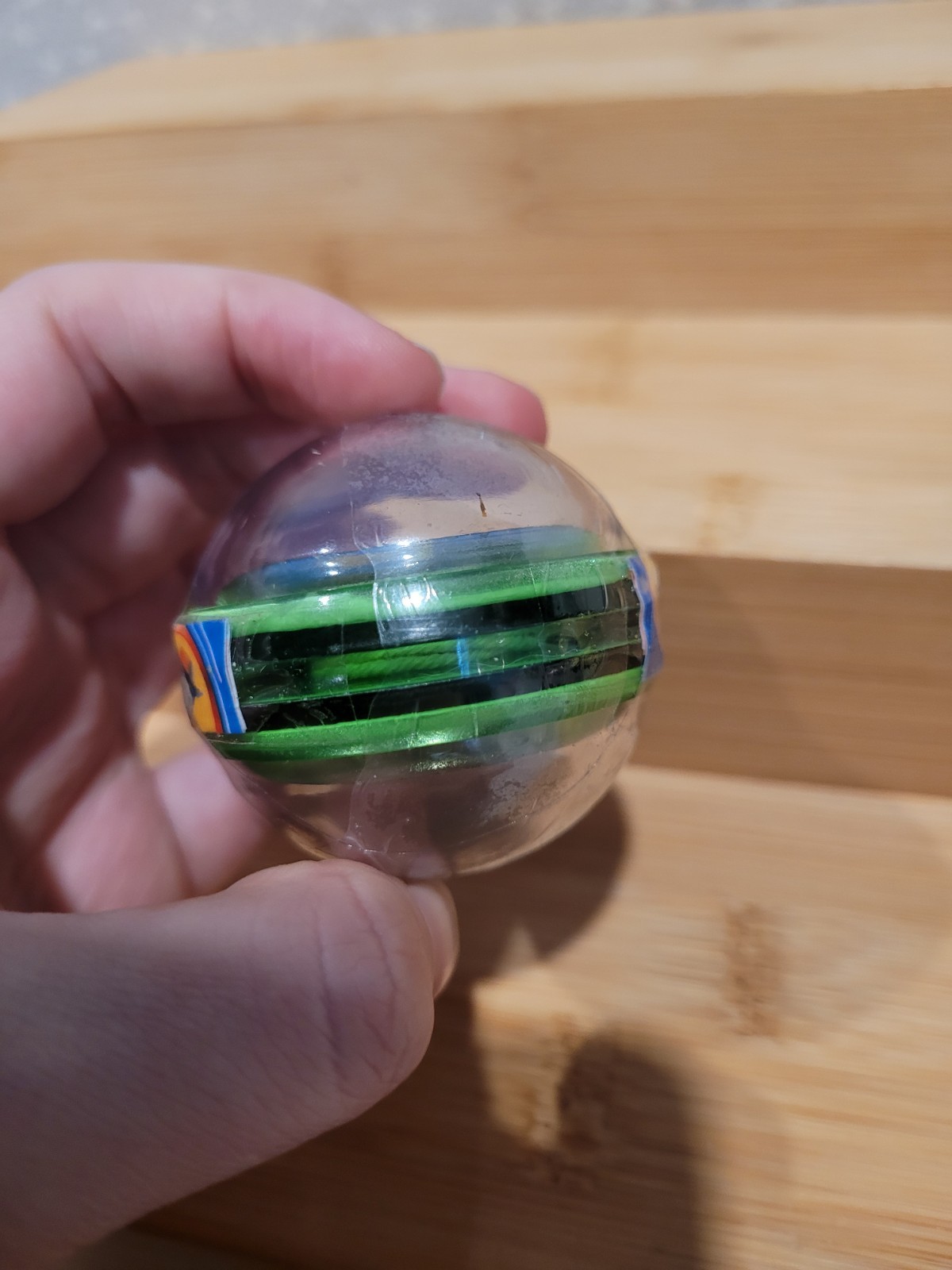 1999 Vintage Toy Story 2 Buzz Lightyear Yo-Yo Clear Ball Toy Sealed NOS