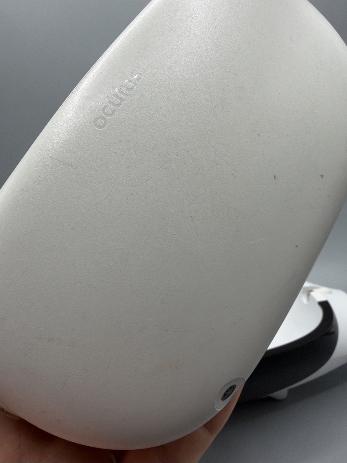 Meta Oculus Quest 2 Virtual Reality Headset White Needs Head Strap Replace