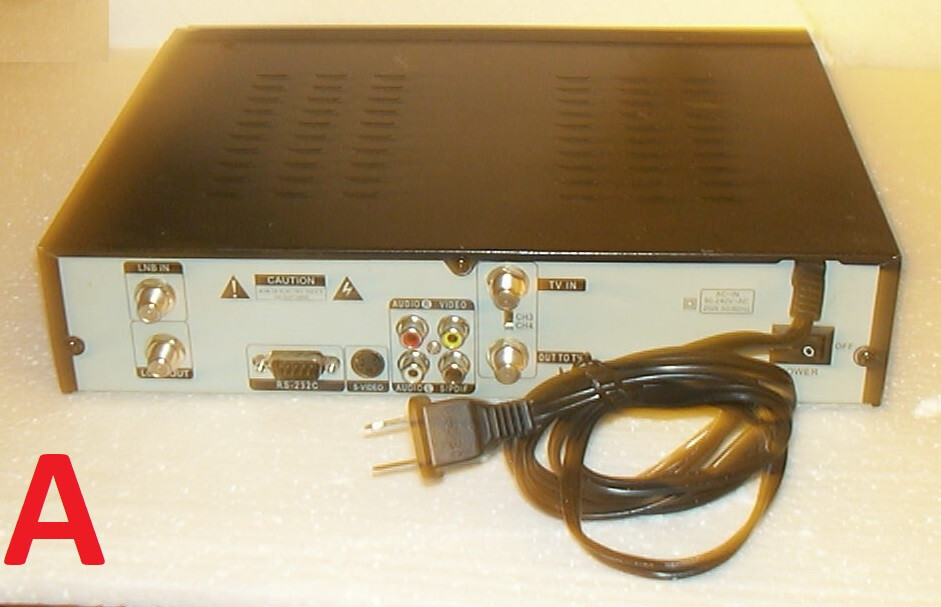 Satellite TV Recever:Pansat 3000AQ, Samsung DSB-4700F, DirecTV H21-200, DRD430RG