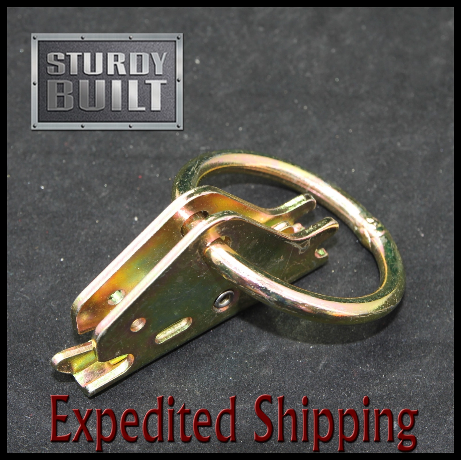 12x E Track Fitting 8mm O Ring Van Truck Enclosed Trailer Cargo Tie Down Srap