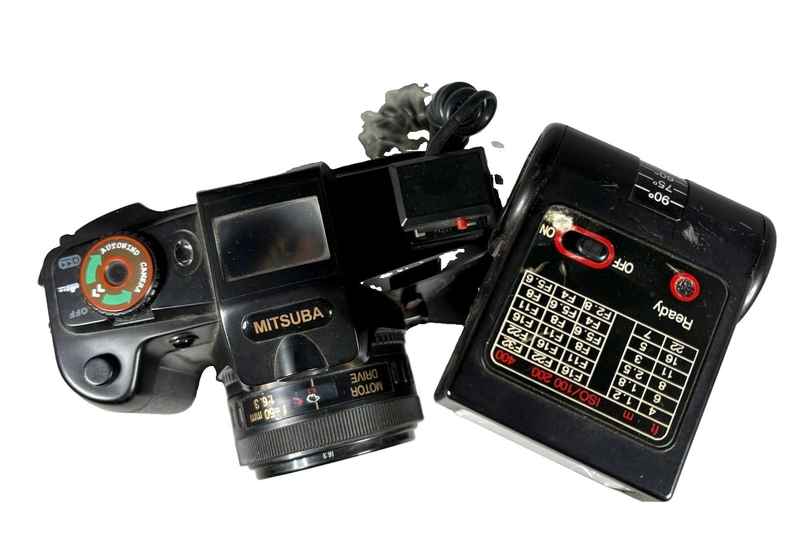 Mitsuba TC-5000 with Swivel Light Flash Lens