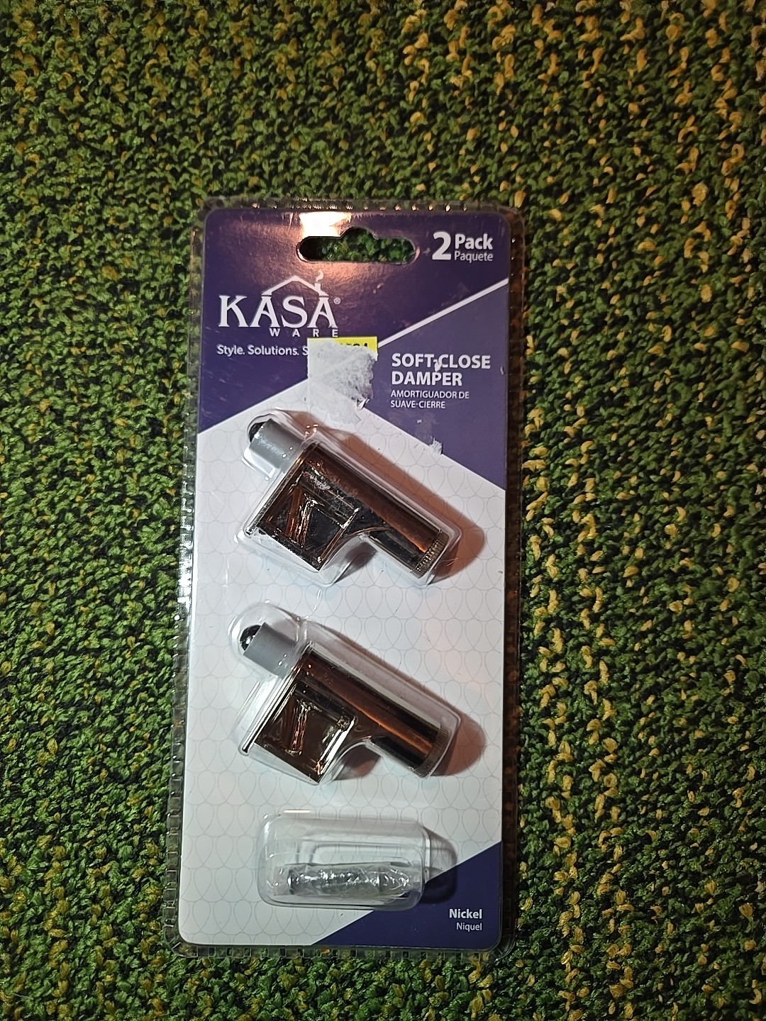 KasaWare Soft-Close Damper (2-Pack) KFSCD-A-NI2 Hardware Resources KasaWare